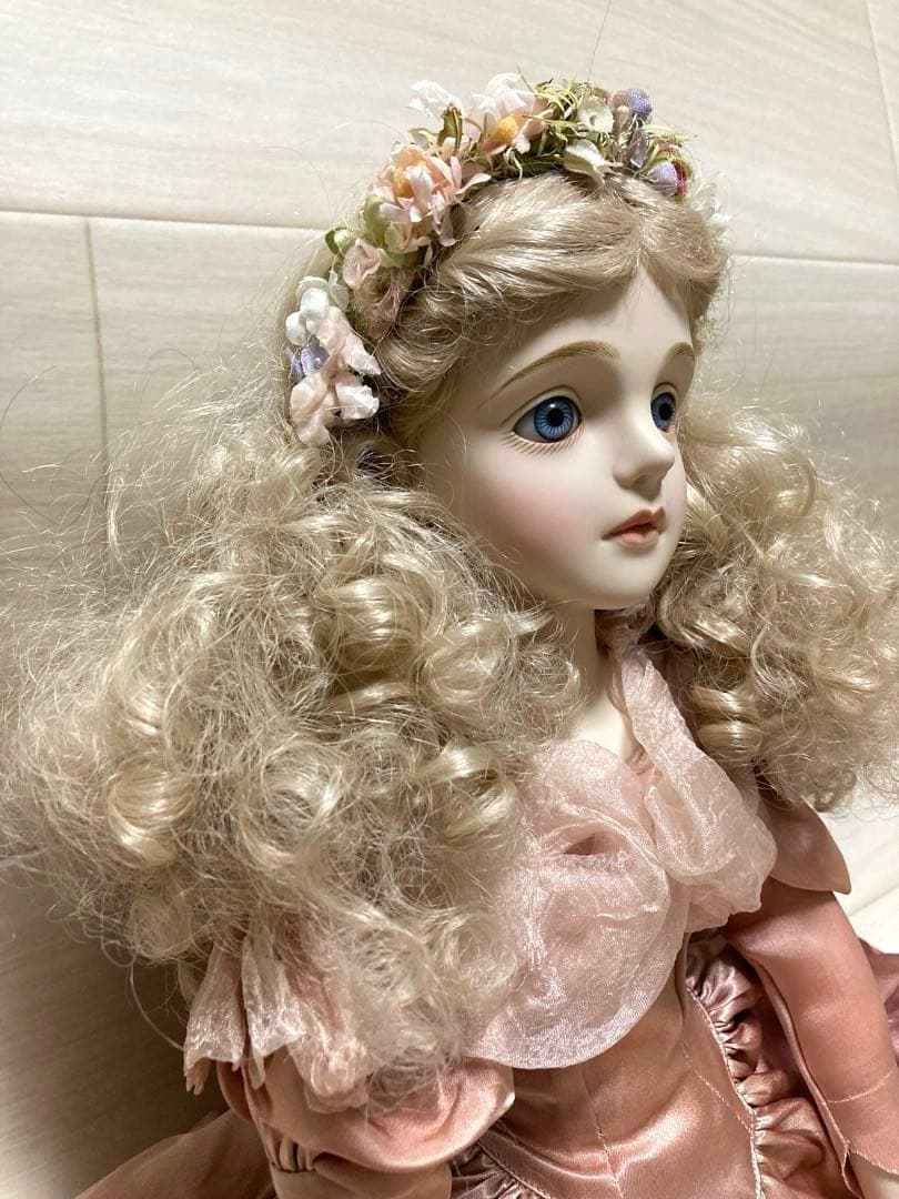 若月まり子 大型ビスクドール 人形作家 65㎝