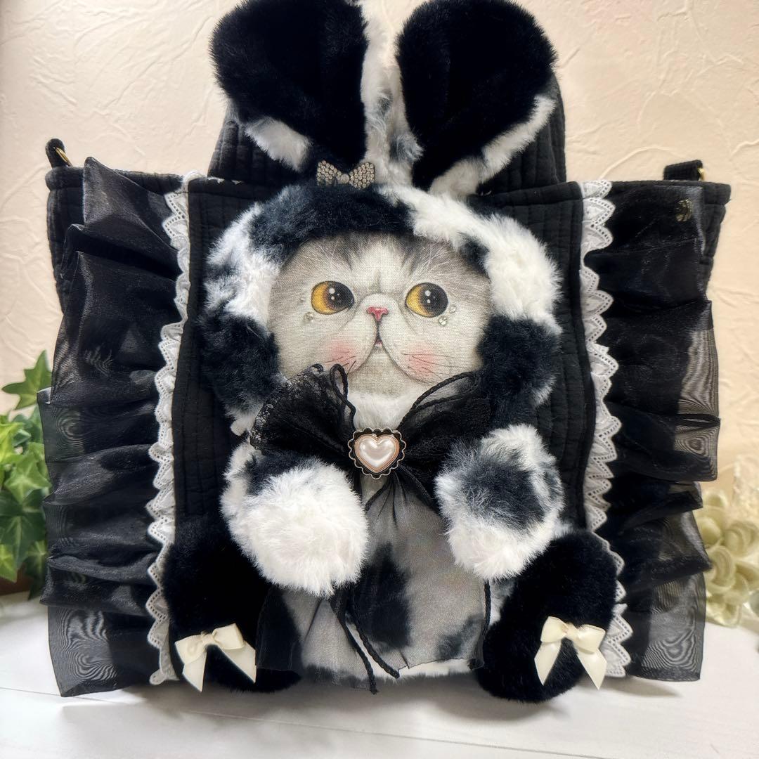 あ*き様 コヤンイサムチョン♡bigマンドゥ君のうさぎ着ぐるみヌビトートバッグ