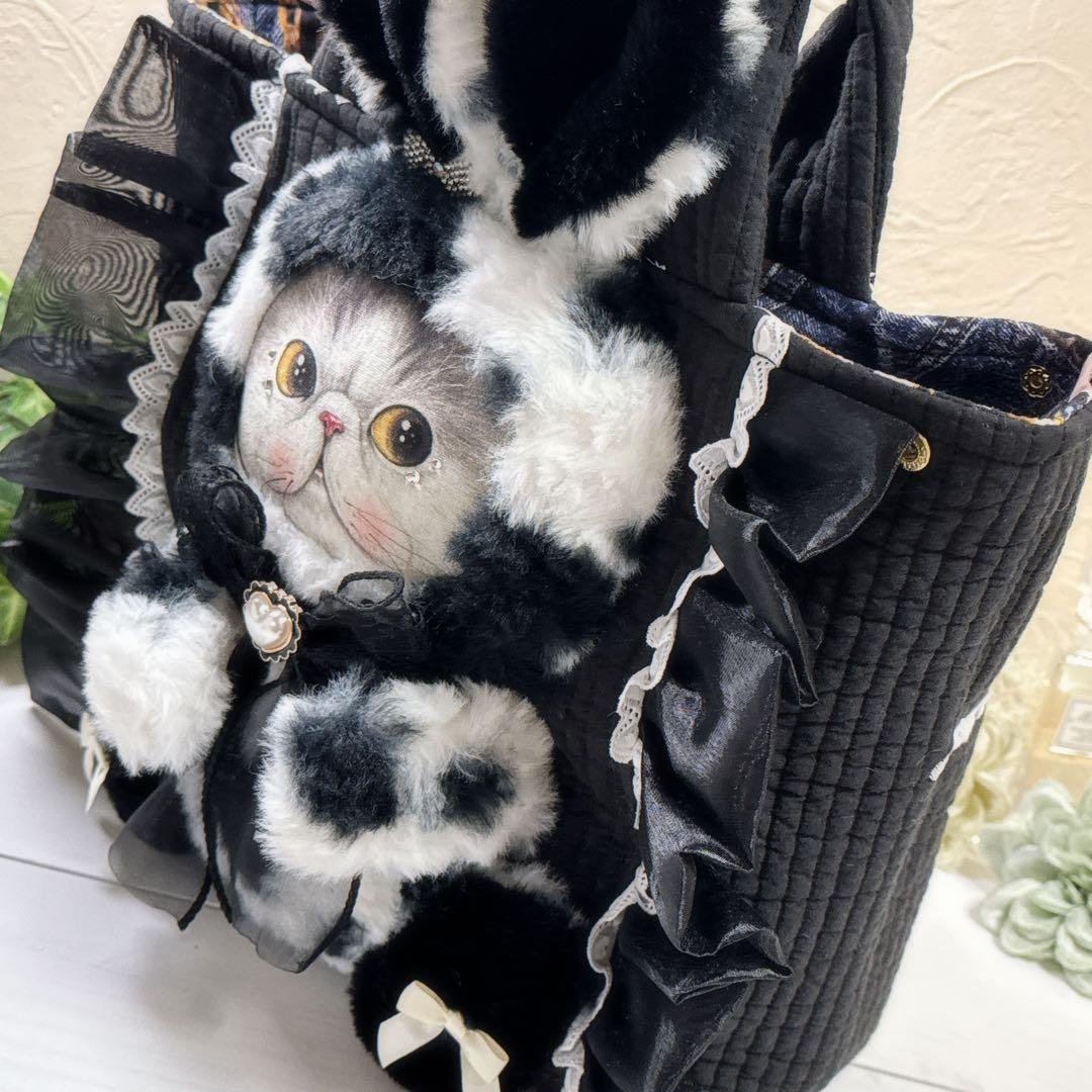 あ*き様 コヤンイサムチョン♡bigマンドゥ君のうさぎ着ぐるみヌビトートバッグ
