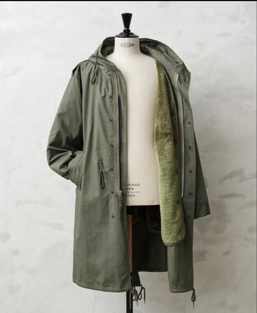 【Alex23】5409M HOUSTON米軍 M-51パーカモッズコート