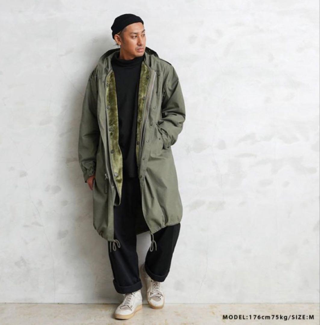 【Alex23】5409M HOUSTON米軍 M-51パーカモッズコート