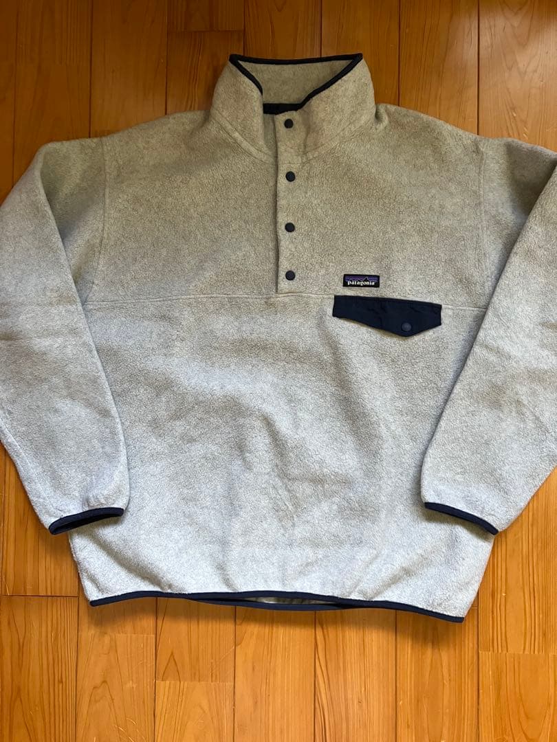 Patagonia スナップT アッシュグレー