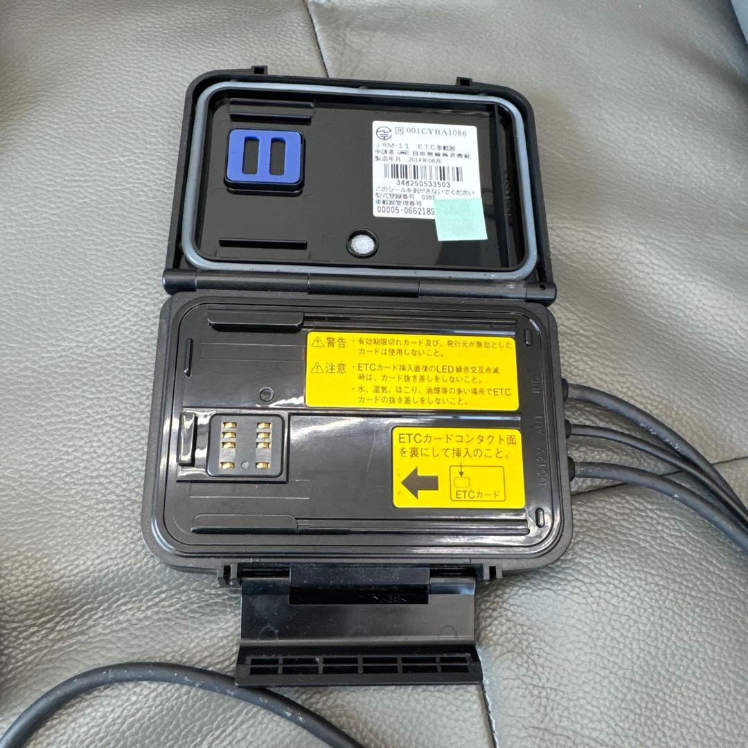 バイク用ETC JRM-11二輪用ETC車載器　中古 送料無料