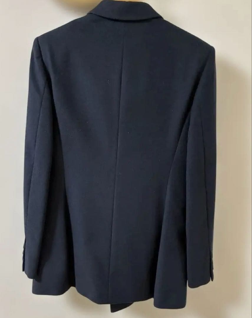 MaxMara ネイビー ダブルブレストジャケット　40 マックスマーラ