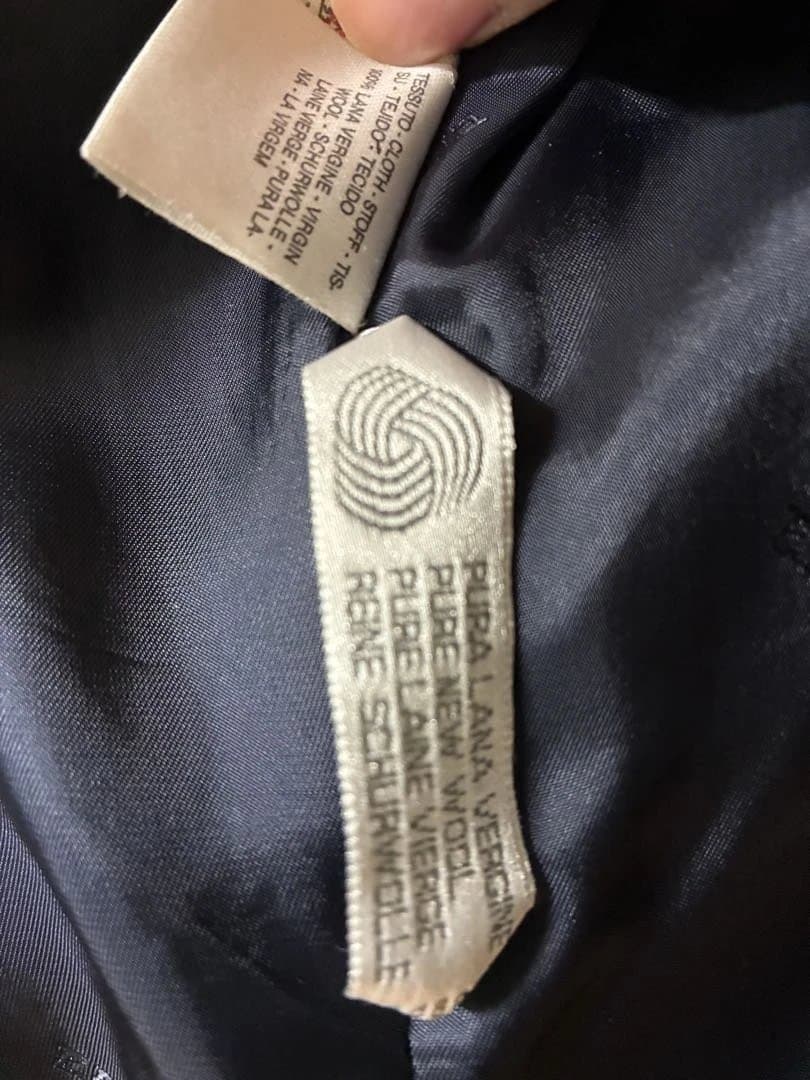 MaxMara ネイビー ダブルブレストジャケット　40 マックスマーラ