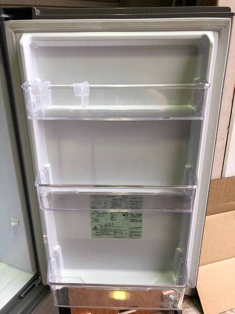 全国送料無料 アクア 冷蔵庫 201L 2022年製 AQR-20M ファミリー