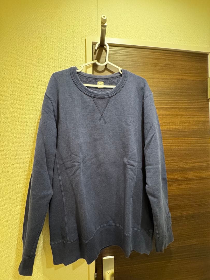 Pont Herman ネイビー クルーネック トレーナー　値引き
