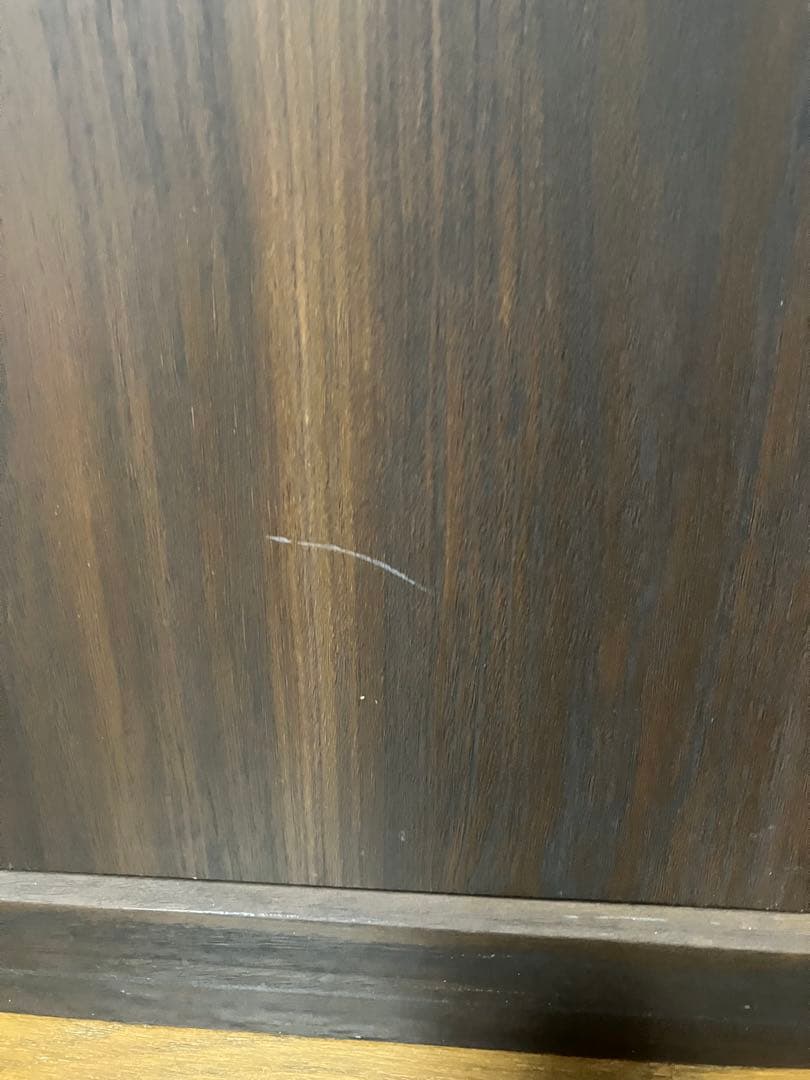 サイドボード　カップボード　ダークブラウン　白井産業