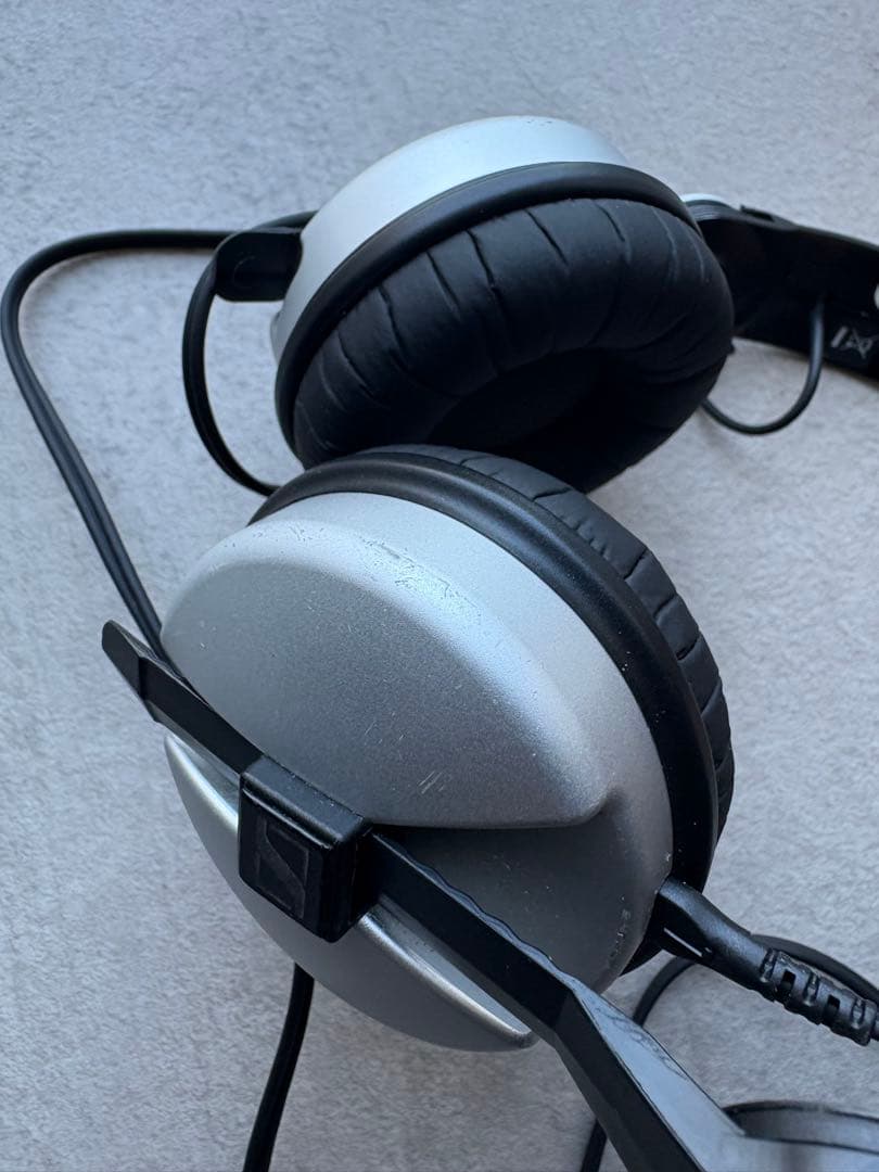 Sennheiser HD25 amperior 有線ヘッドホン シルバー