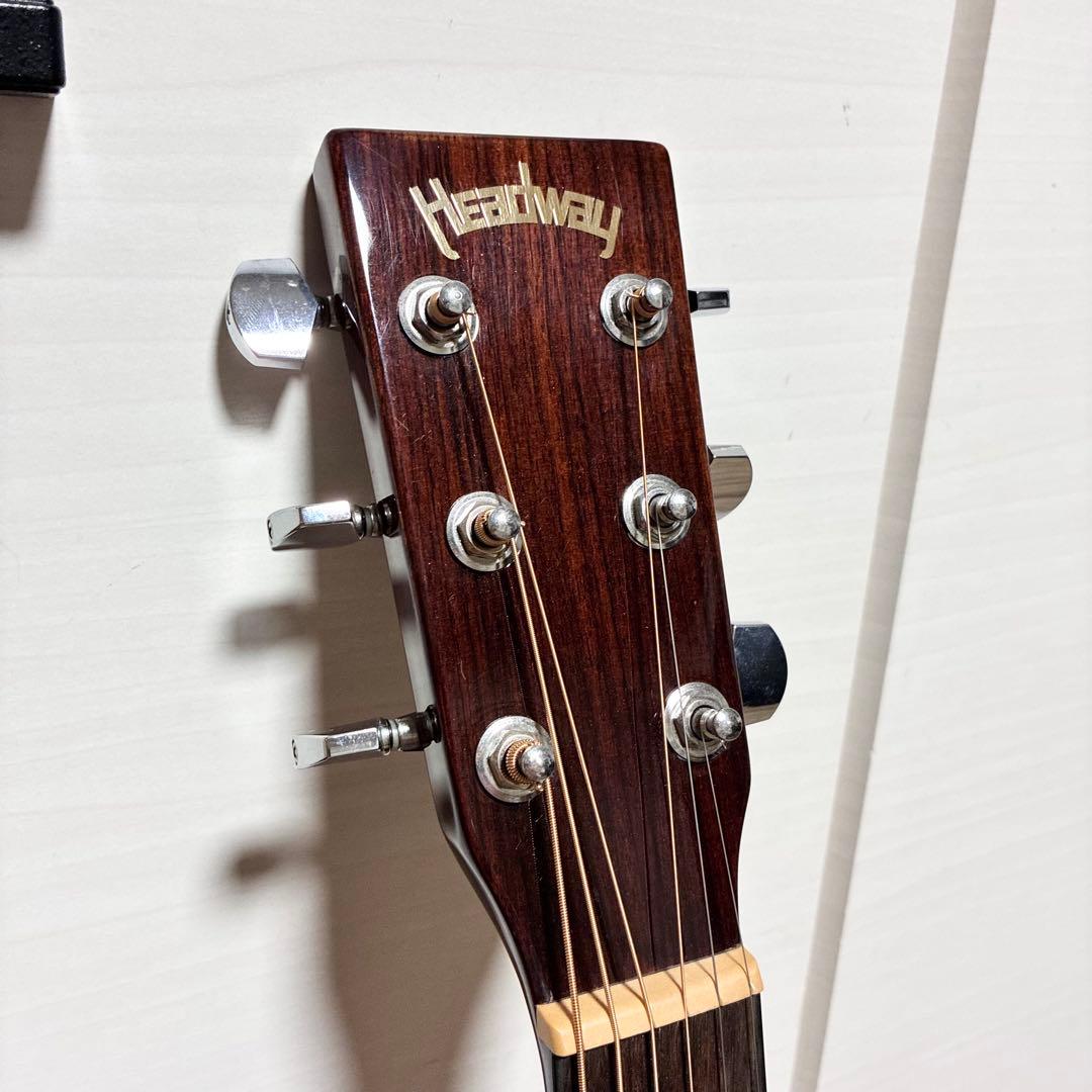 【良品】HEADWAY HEC-48 SB エレアコ セミハードケース付