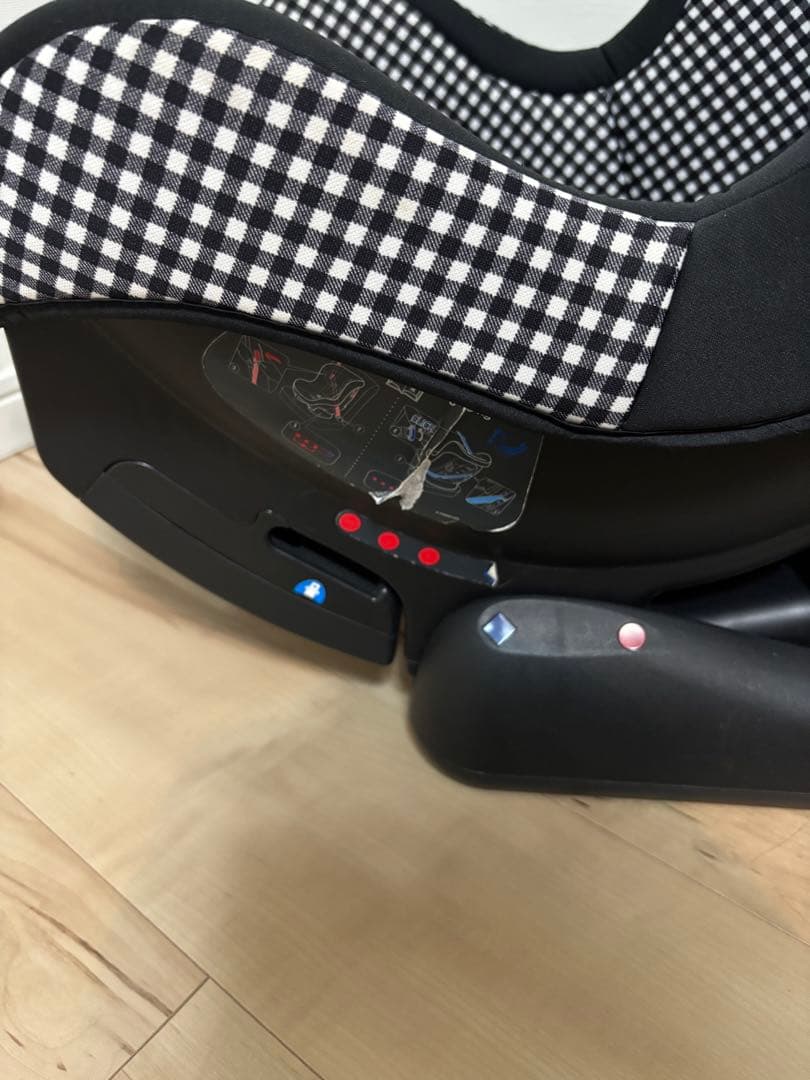 ジョイー Joie チルト キャノピー付 ギンガムチェック ブラック