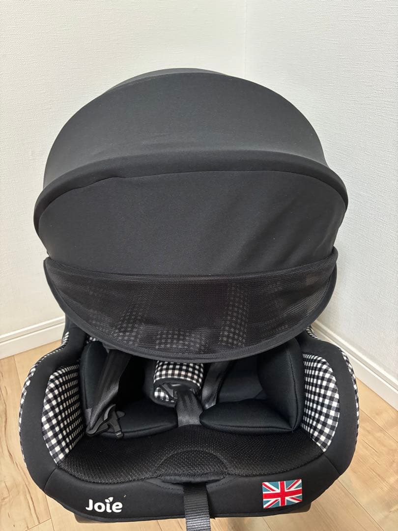 ジョイー Joie チルト キャノピー付 ギンガムチェック ブラック