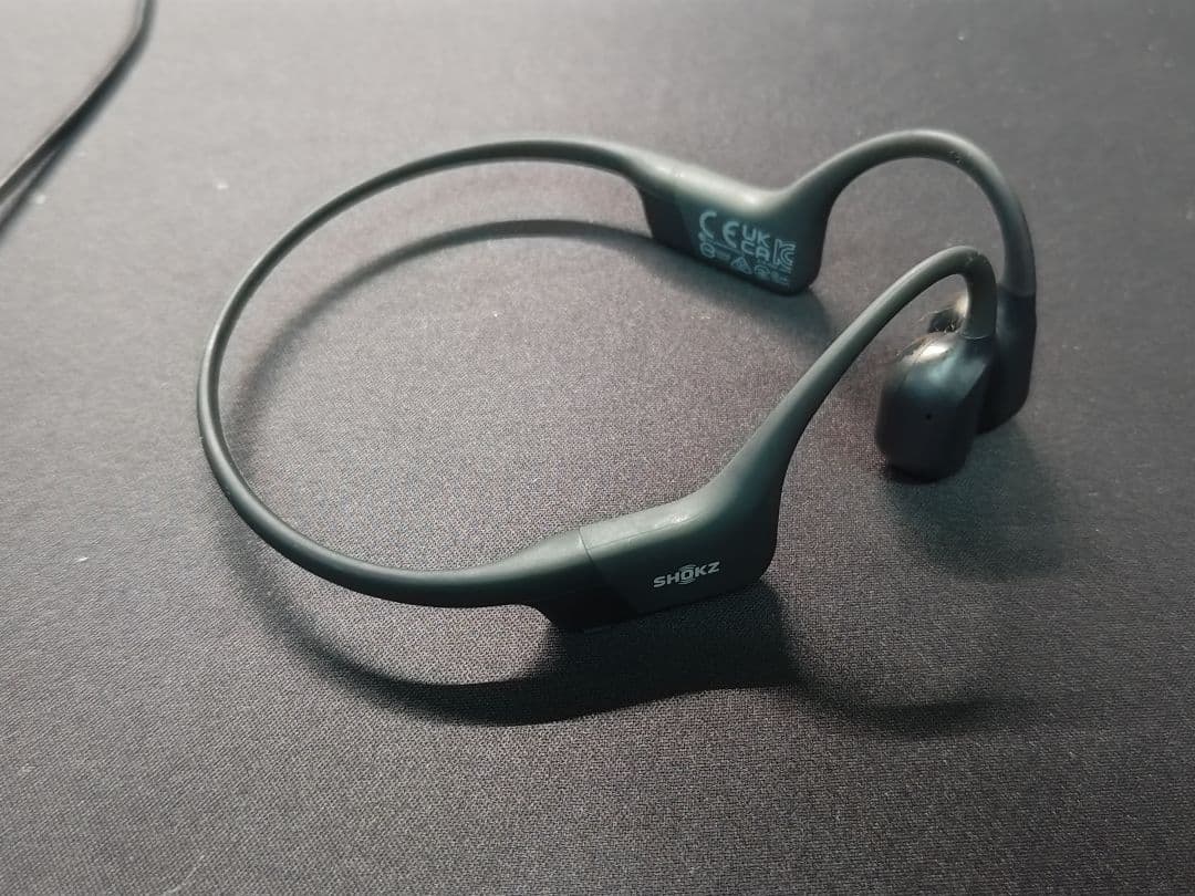 SHOKZ OpenRun Pro Mini骨伝導イヤホン ワイヤレス ブラック