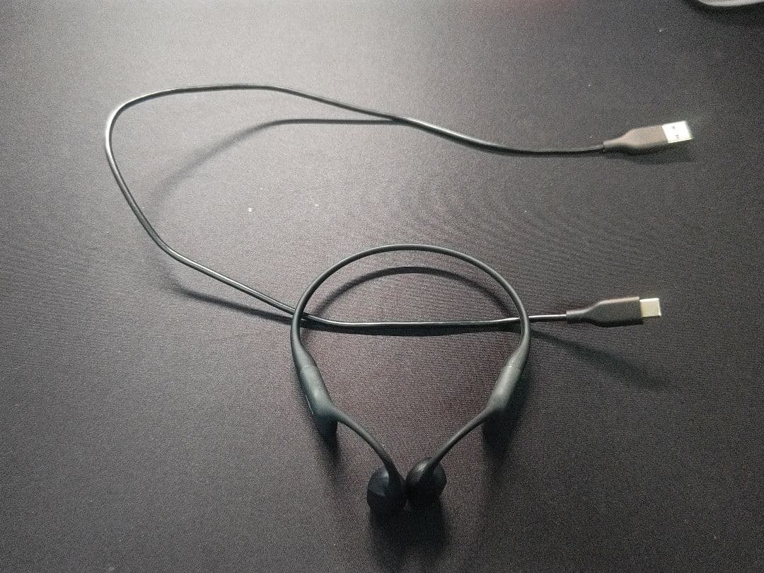 SHOKZ OpenRun Pro Mini骨伝導イヤホン ワイヤレス ブラック