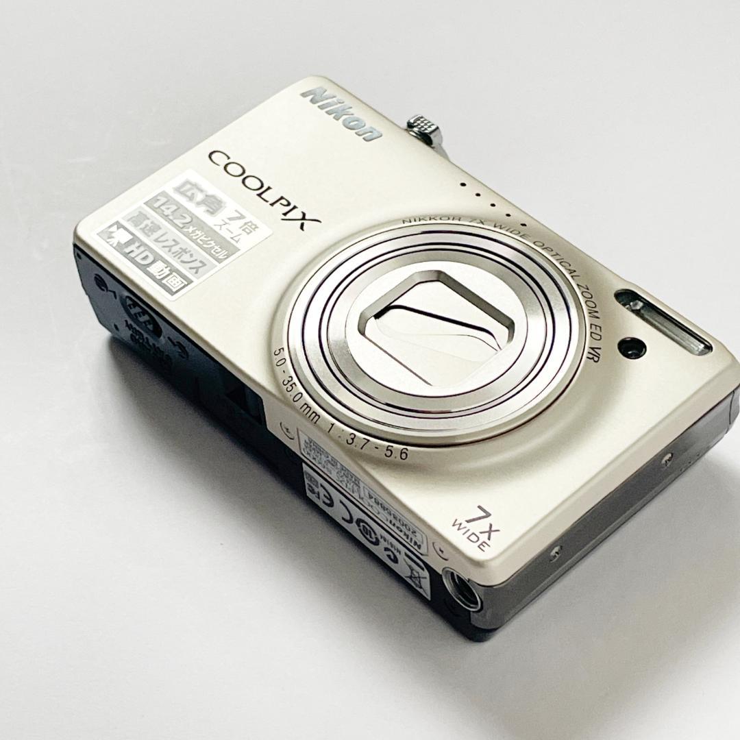 美品 ニコン Nikon COOLPIX S6000 元箱他付属あり