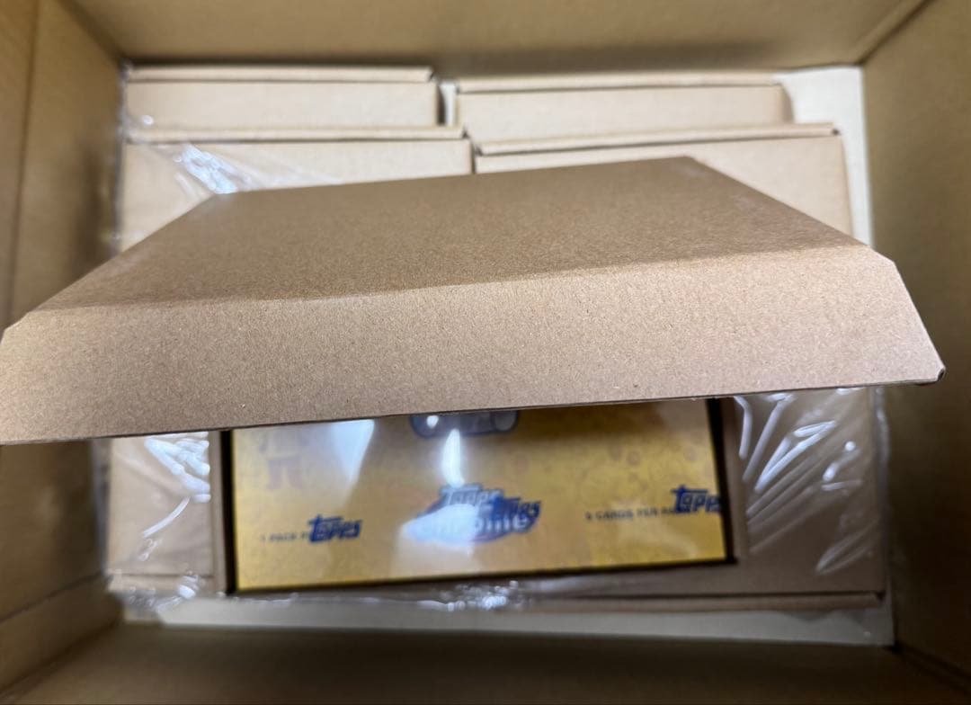 Topps Chrome Labubu 5box セット ラブブ キーリング