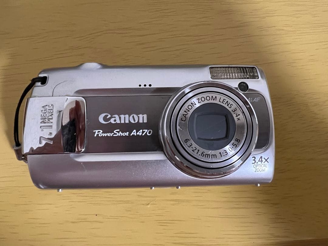 [動作確認済み] Canon PowerShot A470 デジタルカメラ