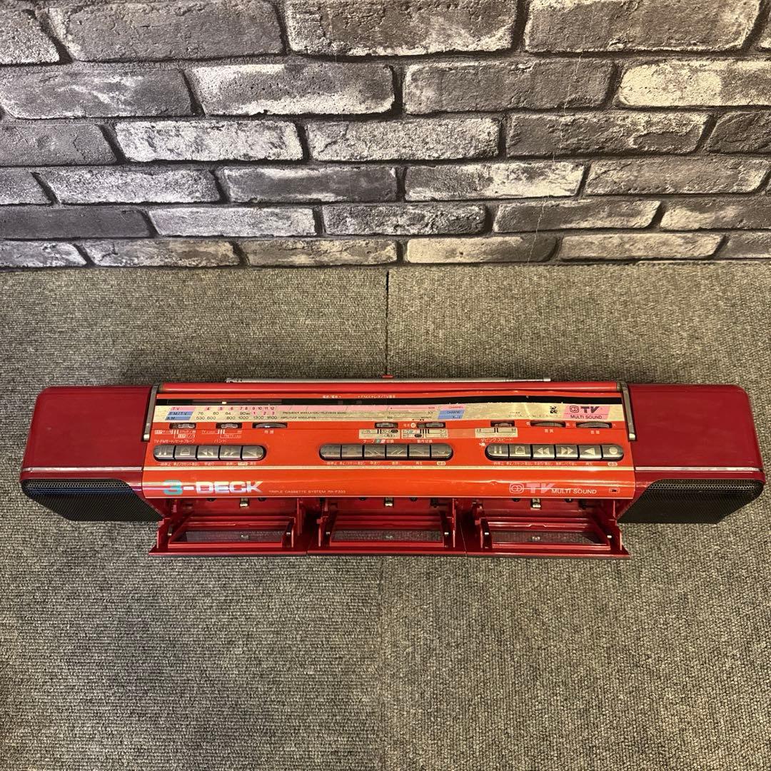 ナショナル ラジカセ 2台セット 昭和レトロ ジャンク品