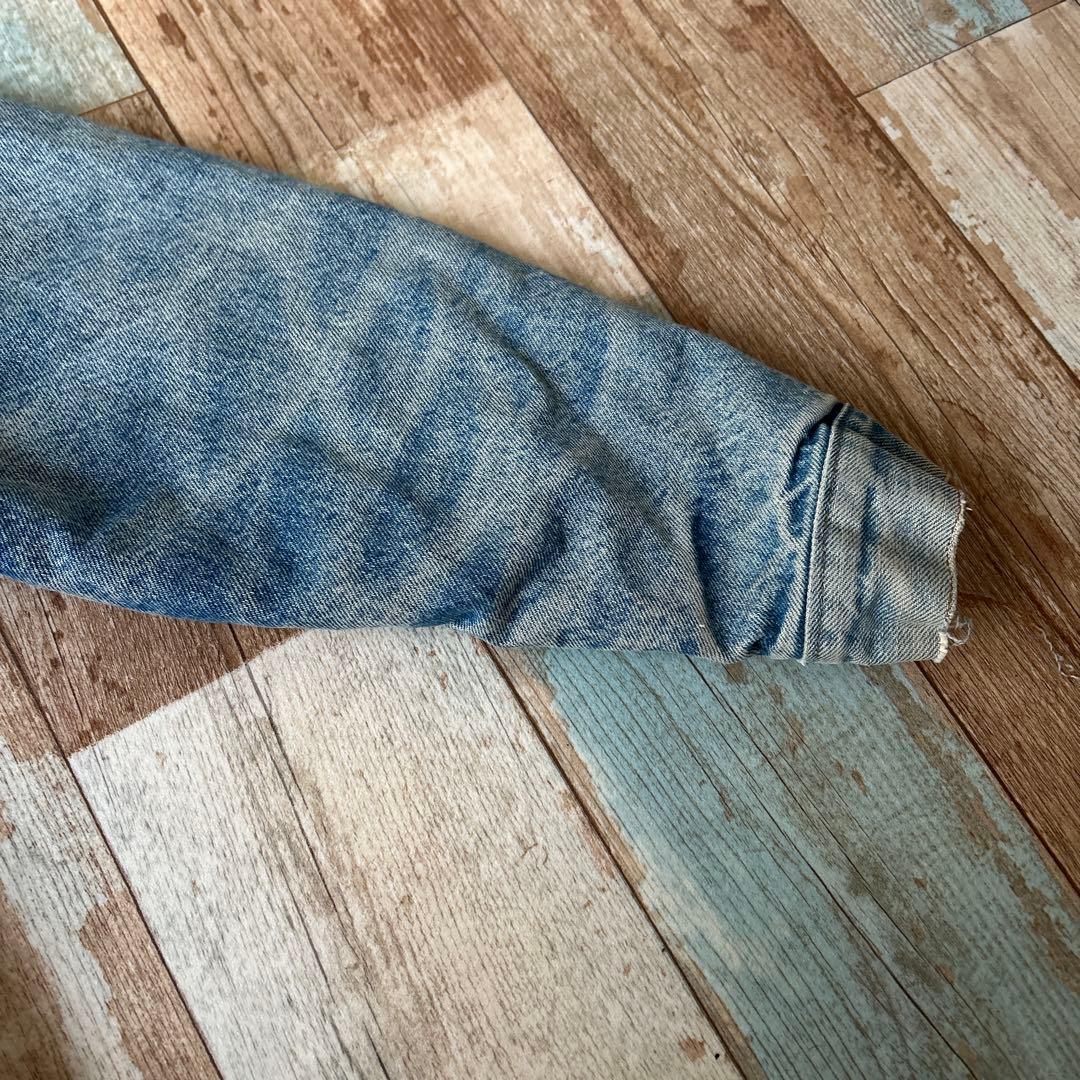 鬼ヒゲ 70s Levi’s USA製 デニムジャケット ボア付き Gジャン