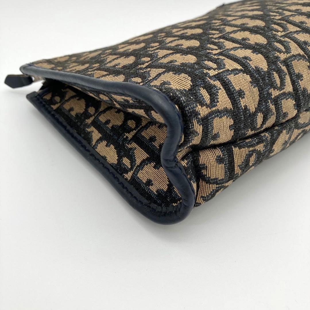 極美品✨クリスチャンディオール トロッター ポーチ クラッチバッグ キャンバス