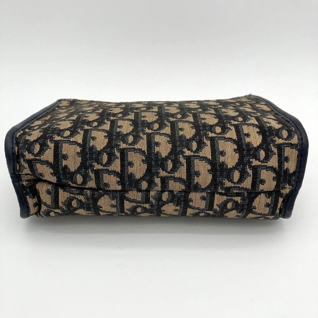 極美品✨クリスチャンディオール トロッター ポーチ クラッチバッグ キャンバス