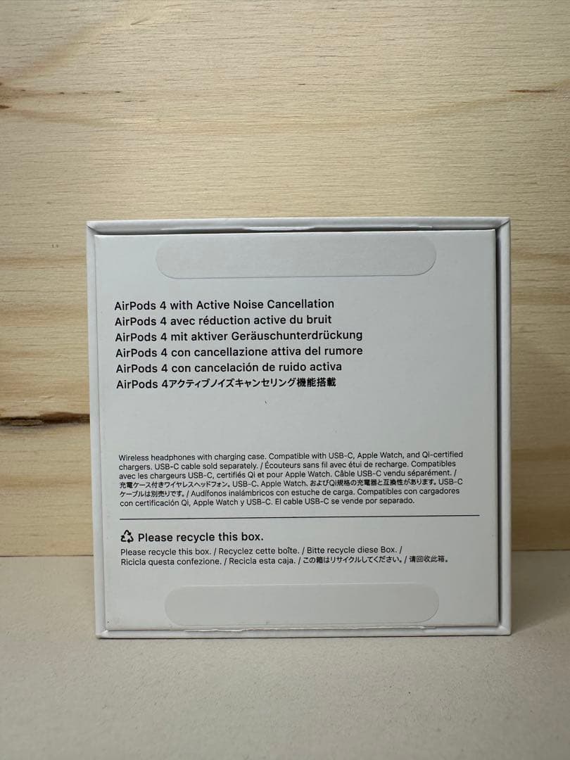 【美品】AirPods4 ANCモデル MXP93J/A T2FQ4