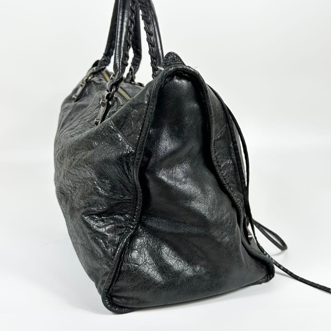 BALENCIAGA 黒 ザ・ワーク ボストンバッグ 132110 y2k