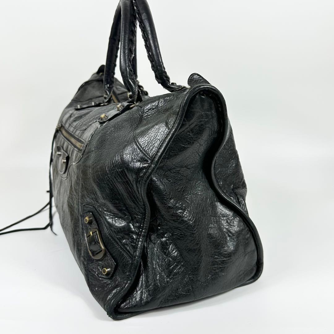 BALENCIAGA 黒 ザ・ワーク ボストンバッグ 132110 y2k