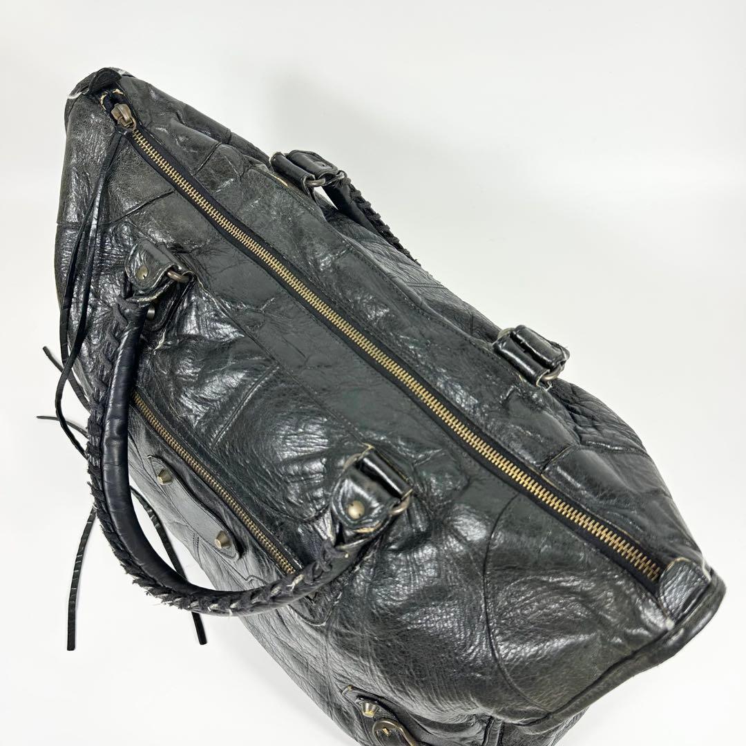 BALENCIAGA 黒 ザ・ワーク ボストンバッグ 132110 y2k