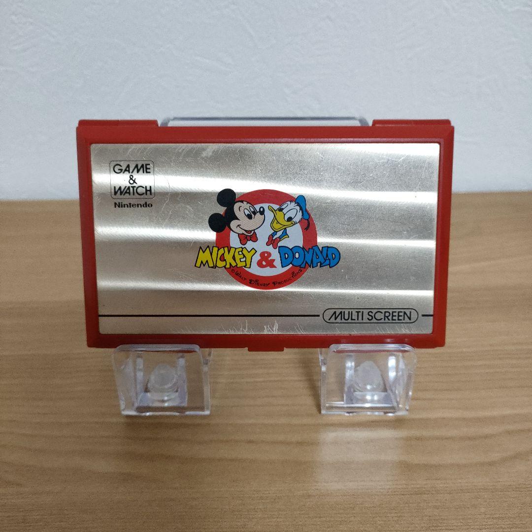 ゲーム＆ウォッチ　ミッキー＆ドナルド　任天堂　ニンテンドー　メンテナンス済み