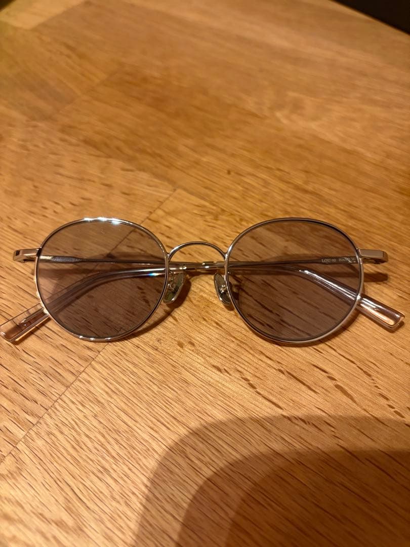 姫*郎様 値下げ 【ADSR】LOU/アイウェア　ライトグレーサングラス