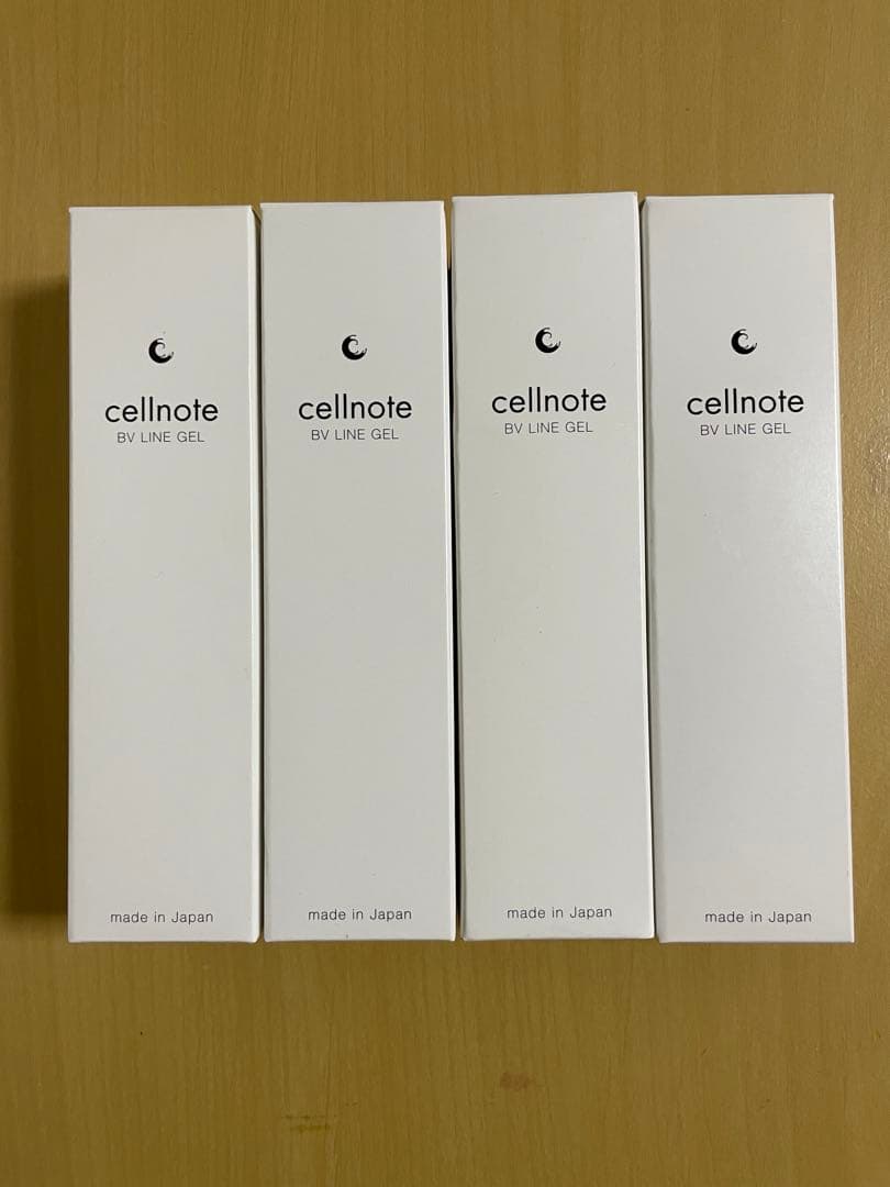 cellnote セルノート ビーブイラインジェル 新品 ボディクリーム 4本