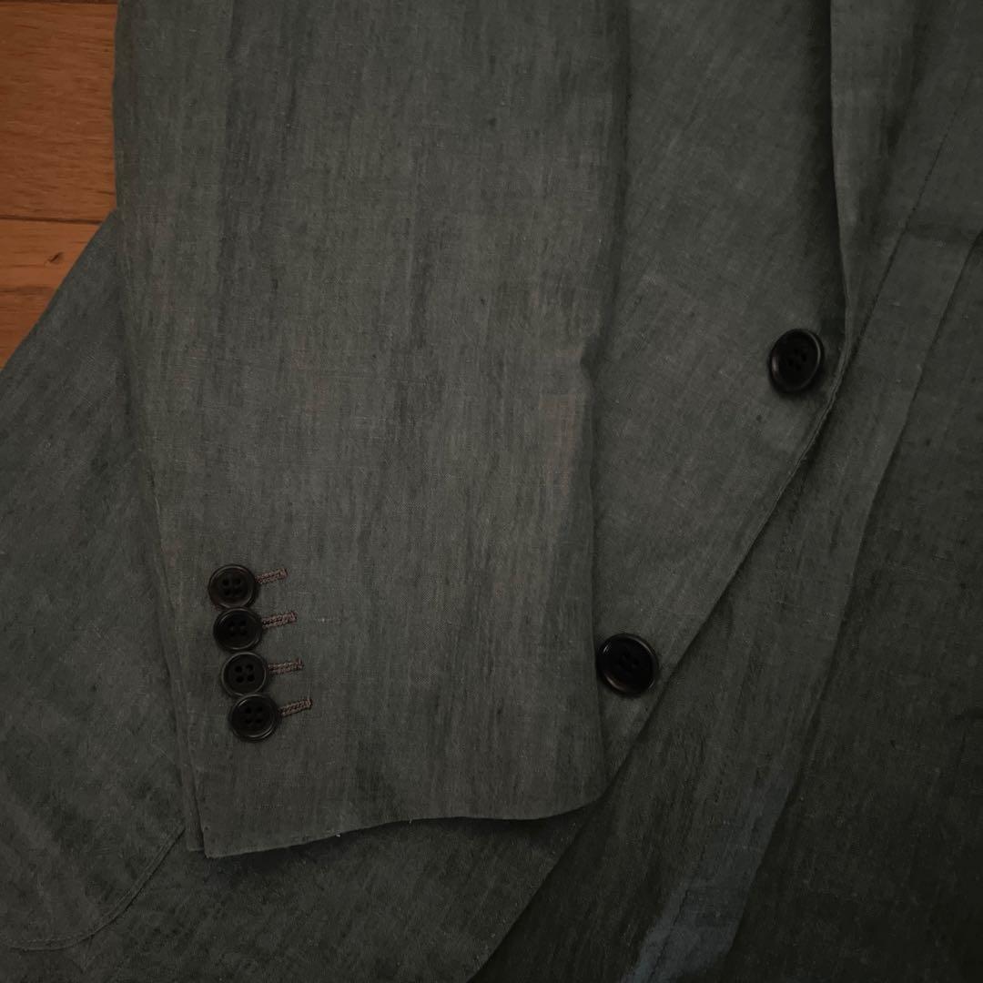 Kiton 100%リネン テーラードジャケット