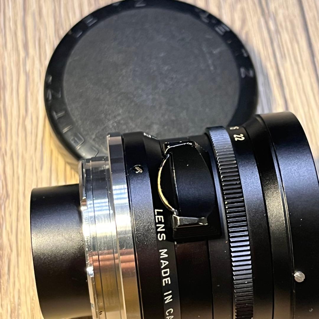 【ライカ】Elmarit-M 28mm f2.8 9枚玉 レッドスケール