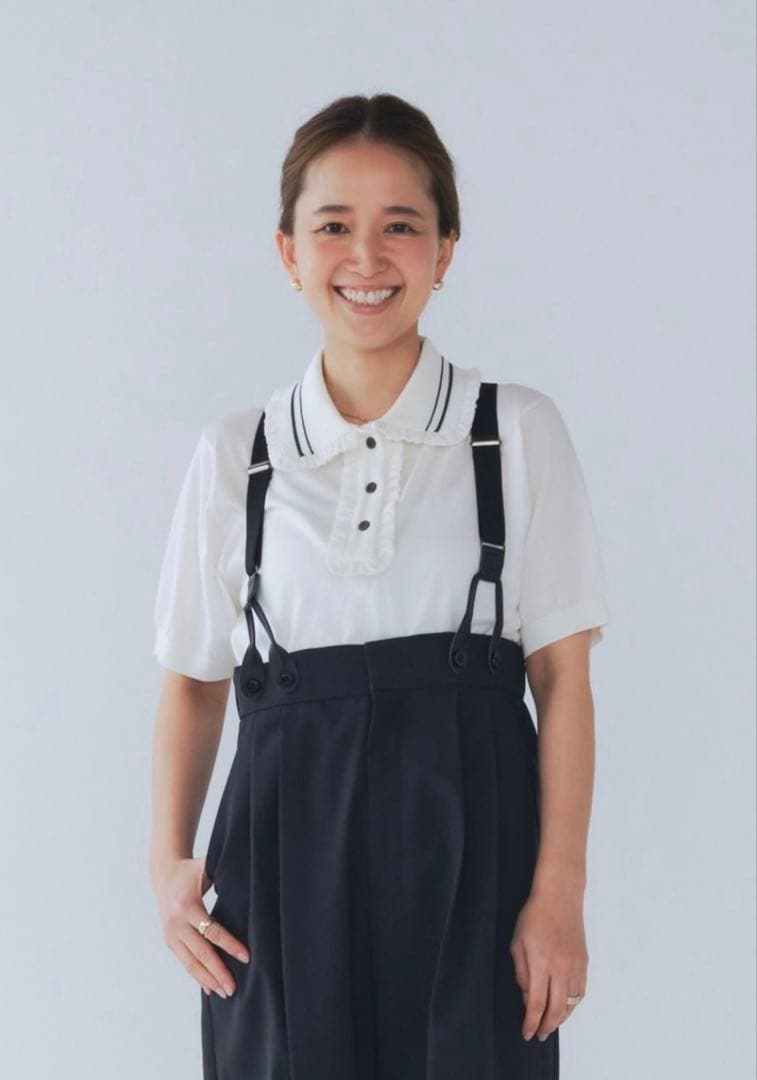 yori ミニフリルポロニット【2025SM】　ホワイト36