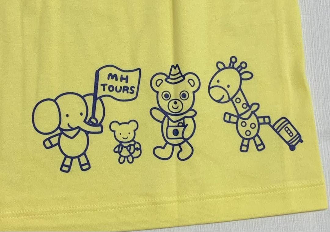 新品タグ付き　ミキハウス　Tシャツ ハーフパンツ　プッチー君　2点セット 130