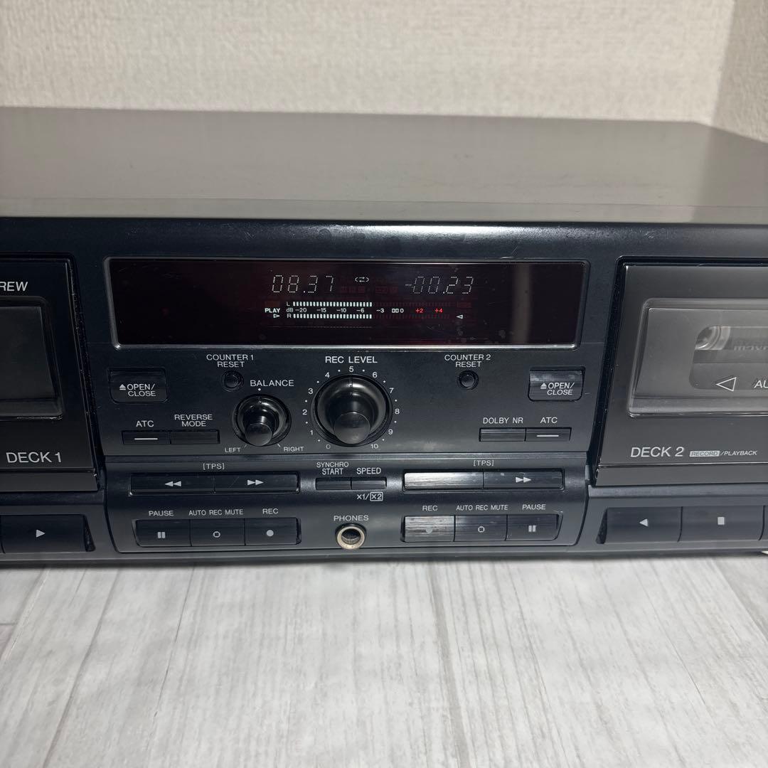 Technics テクニクス　ダブルカセットデッキRS-TR575