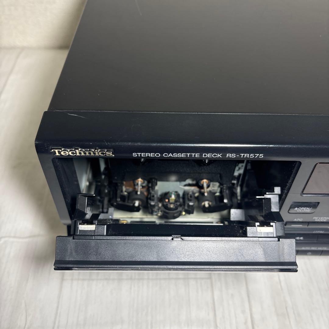 Technics テクニクス　ダブルカセットデッキRS-TR575