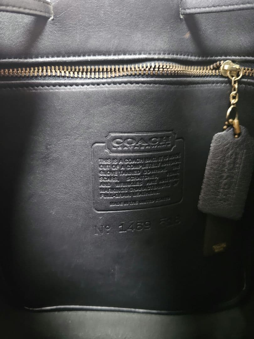 オールドコーチ coach ワンショルダー 巾着バッグ ブラック