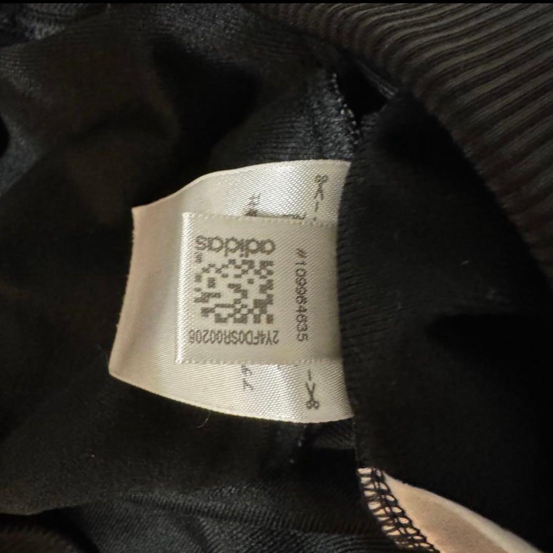 【美品】adidas トラックジャケット ファイヤーバード ブラック 2XL 黒