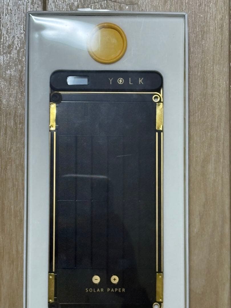 YOLK Solar Paper ブラック