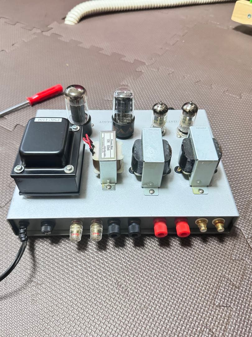 真空管アンプ メタルケース仕様 6k6gt