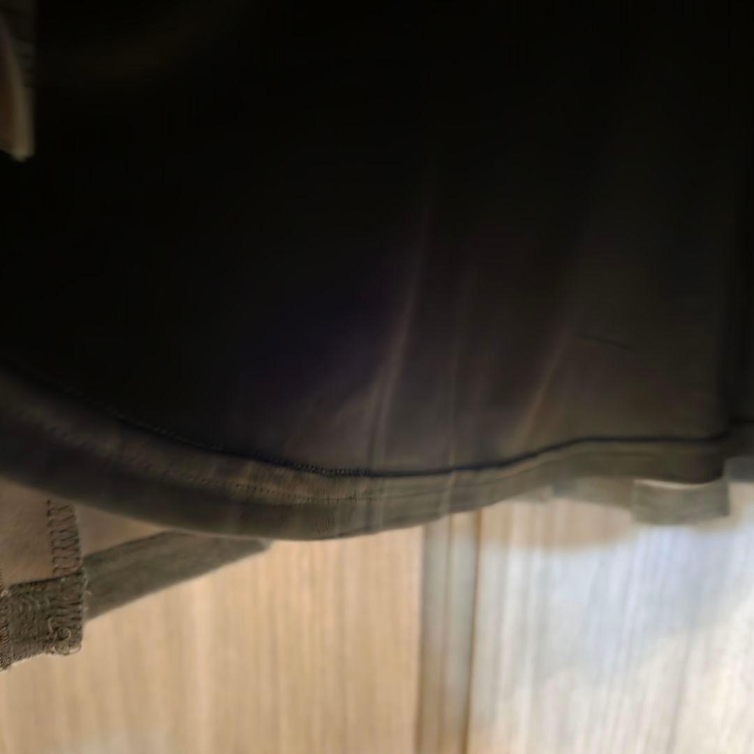 ワンピース Knit sew pleated op S