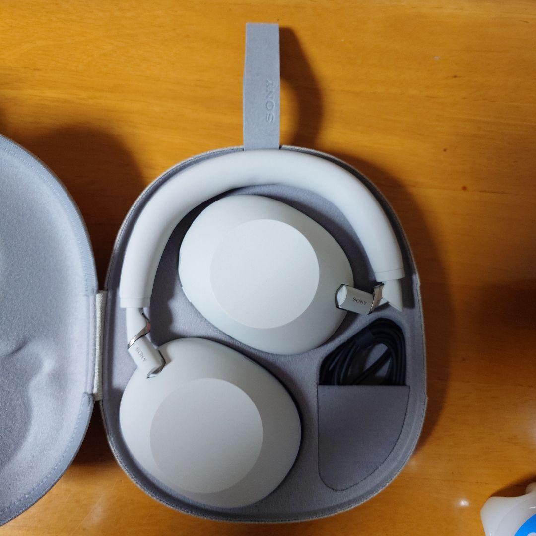 5年保証付 ソニー WH-1000XM6 ワイヤレスヘッドホン プラチナシルバー