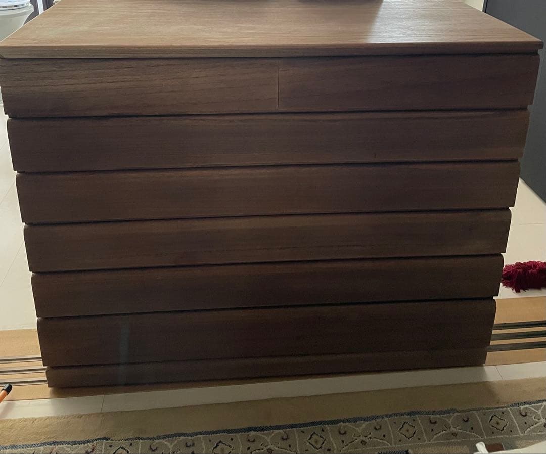 国産桐タンス【完成品・キャスター付き】