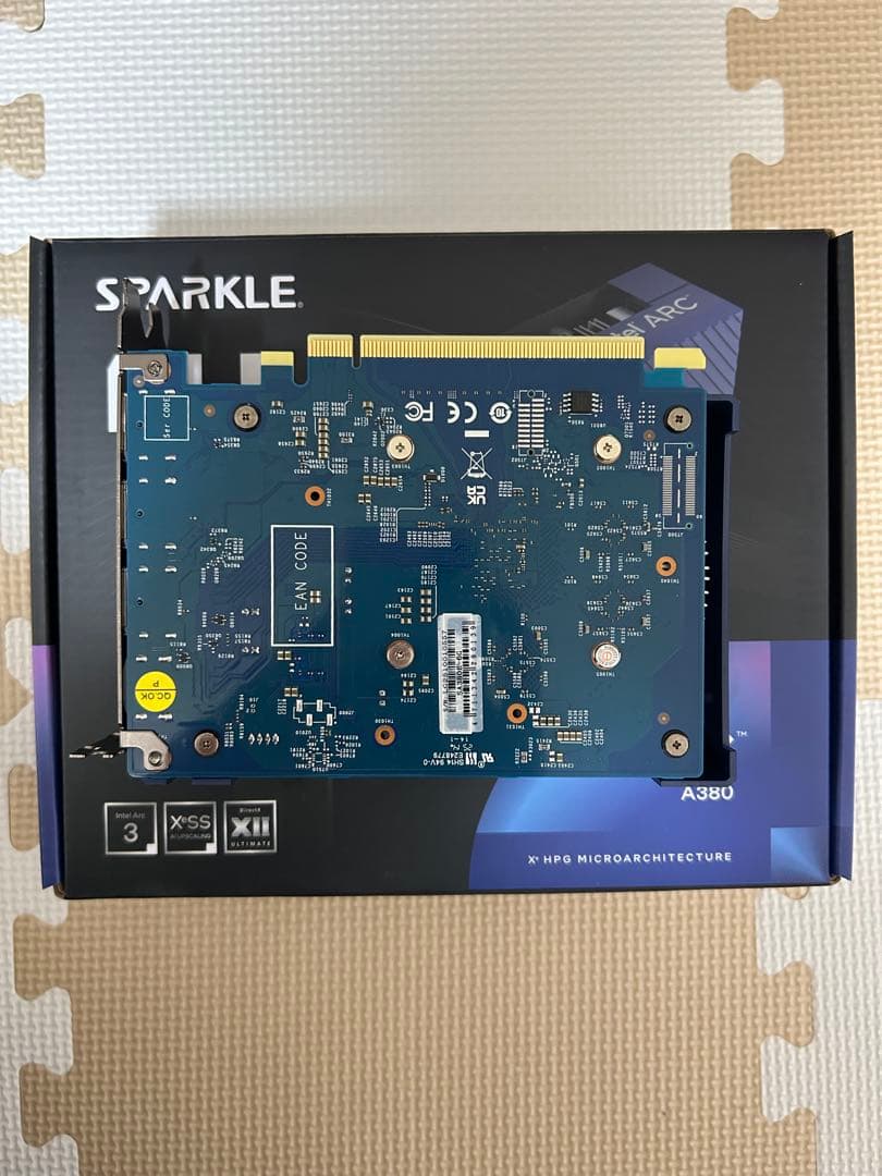 【使用極少】SPARKLE Intel Arc A380 ELF 6GB