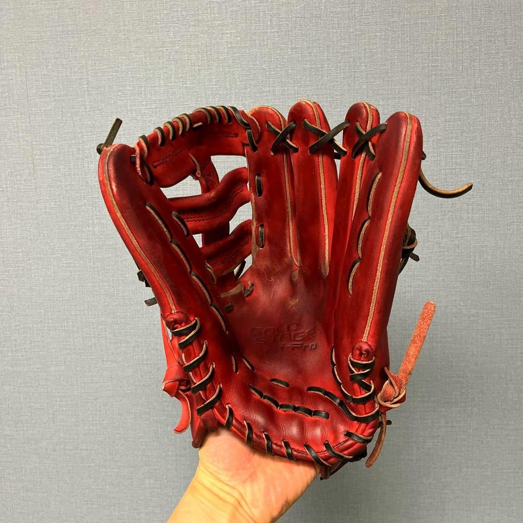 1016 アシックス ゴールドステージ 即戦力 硬式　外野手用グローブ