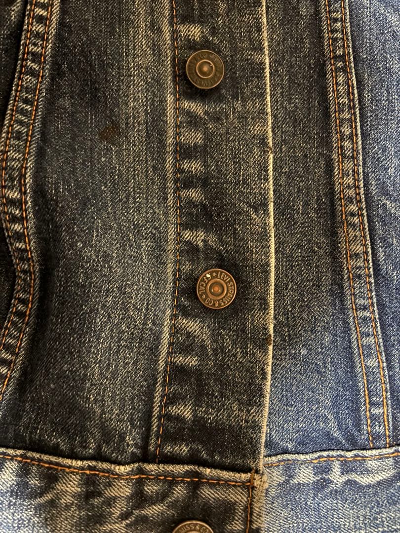 濃紺‼️60s Levi’s 70505 4th ボタン裏524 BigE