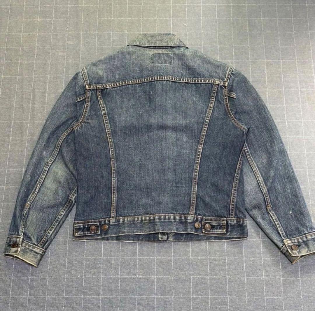 濃紺‼️60s Levi’s 70505 4th ボタン裏524 BigE