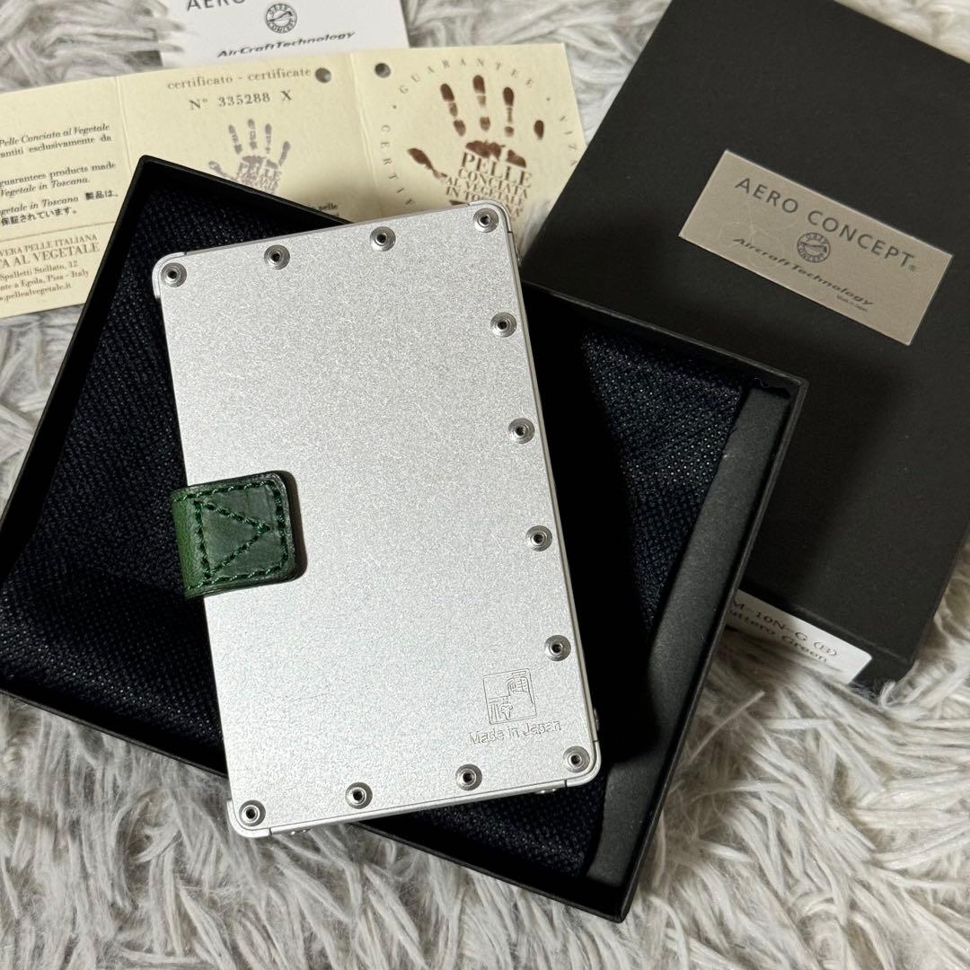 新品未使用✨AERO CONCEPTエアロコンセプト　名刺入れ　EM-10N-G